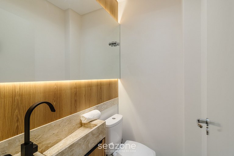 Apto c/ parrilla privada a 90 m del Mar RIH0802