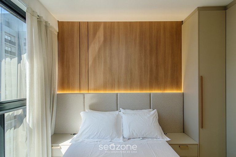 Apto c/ parrilla privada a 90 m del Mar RIH0802