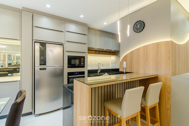 Apto c/ parrilla privada a 90 m del Mar RIH0802