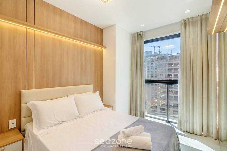 Apto c/ parrilla privada a 90 m del Mar RIH0802