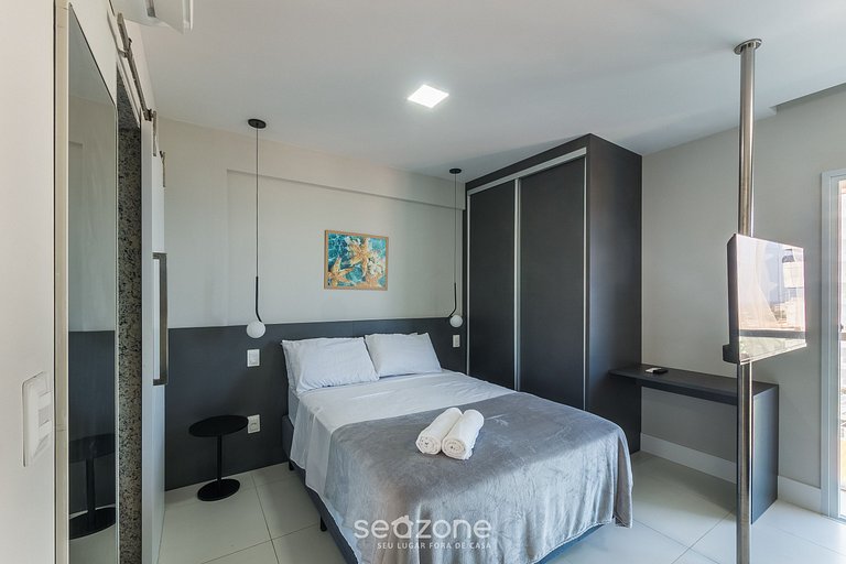 Estudio c/piscina a pasos del mar - PSP0603