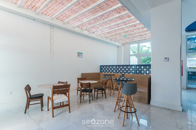 Estudio c/ vista al mar en cond c/ piscina PSP0605