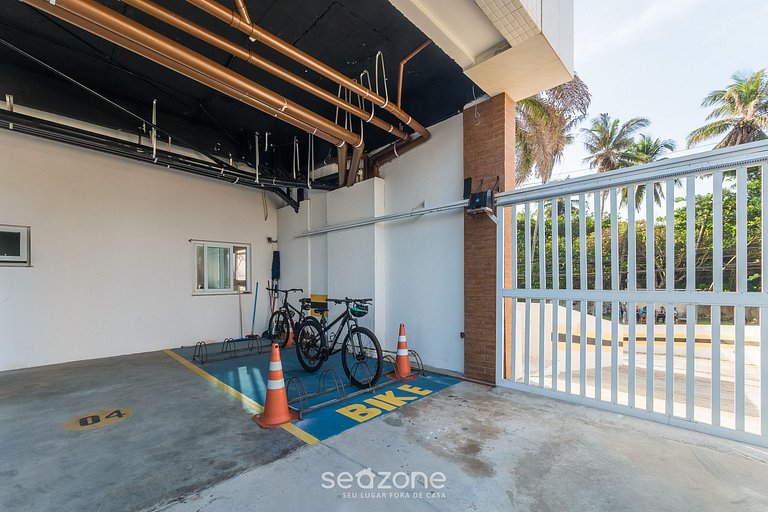 Sua estadia com conforto em prédio c/ piscina e a Praia a Po