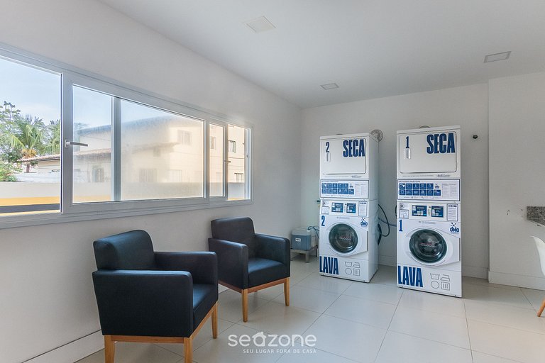 Studio em Cond. c/ Piscina a 260m da Praia PSP0204