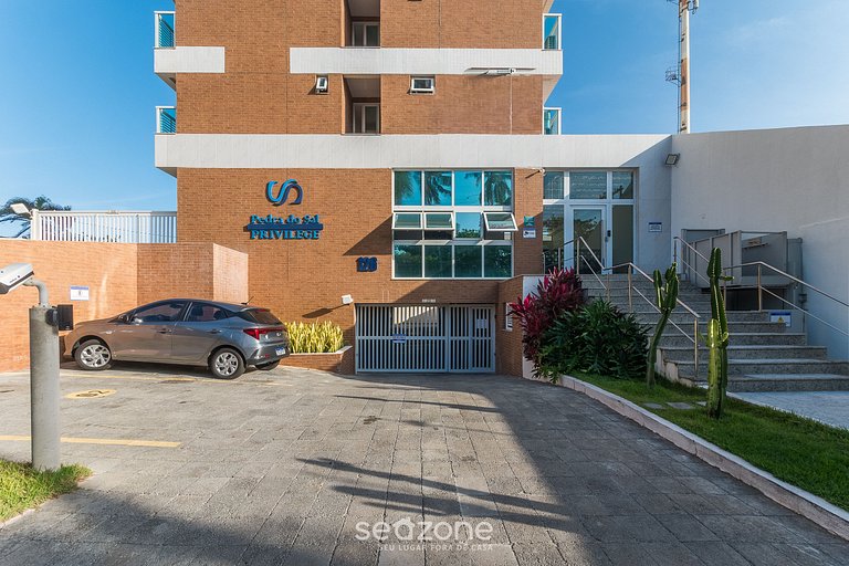 Studio c/ Vista Mar em Cond. Piscina PSP0605