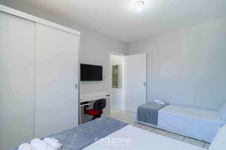 Apto a 2min da praia Floripa-SC RTBB1361