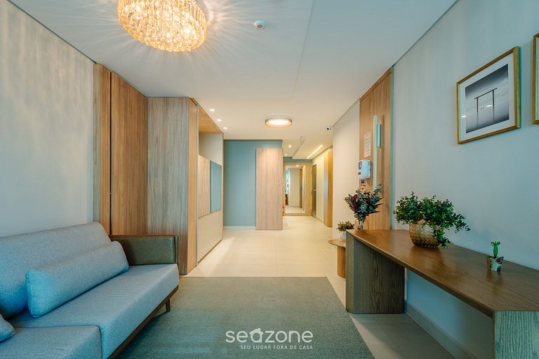 Sua estadia completa próx. à Beira-Mar e a 180m do Hospital