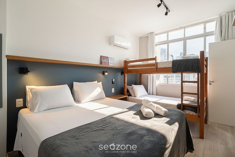 Apto 1 Quarto no Centro de Floripa EFO0603