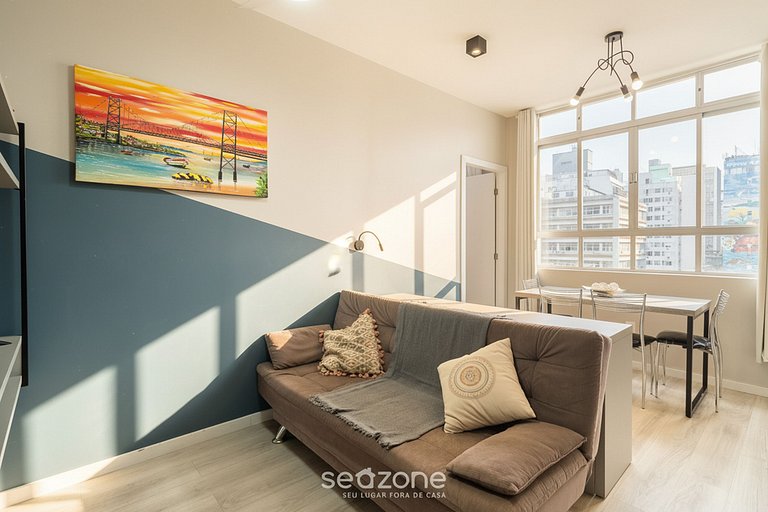 Apto 1 Dormitorio en el Centro de Floripa EFO0603