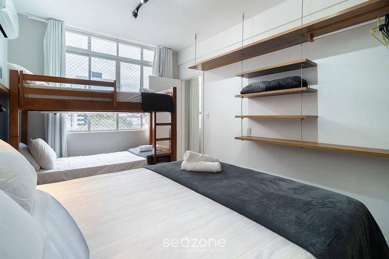 Apto 1 Dormitorio en el Centro de Floripa EFO0603