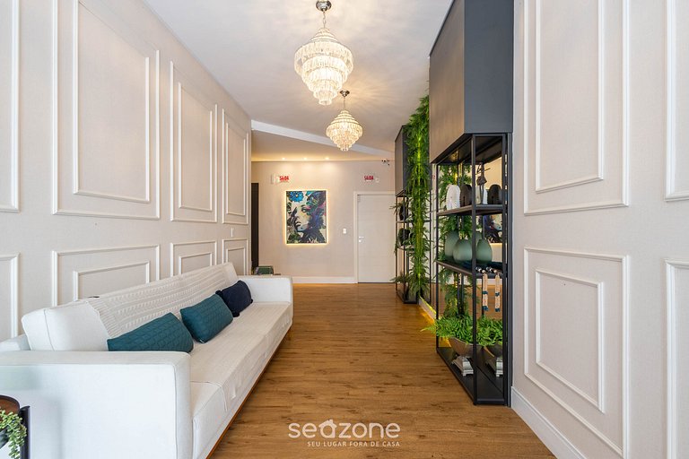 Apto c/ balcón y parrilla a 550 m del mar LLE0104