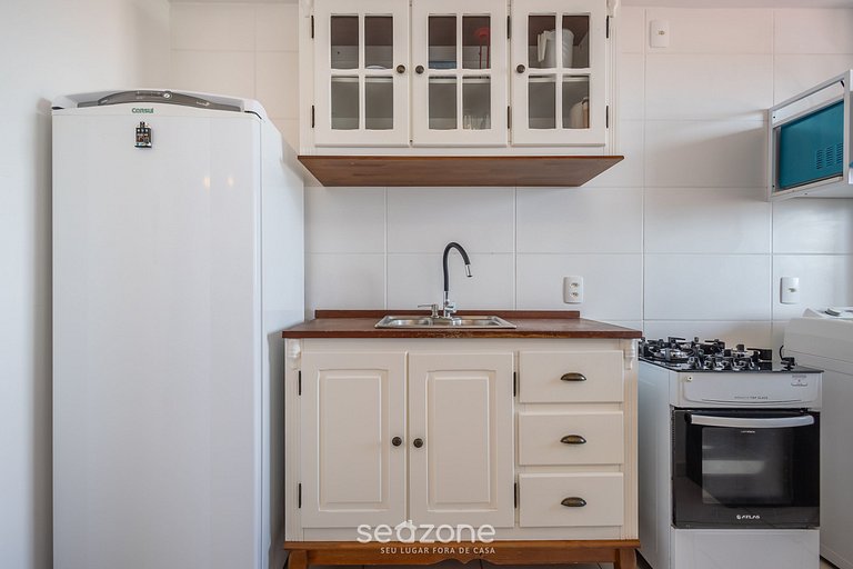 Apto c/ vista al mar y balcón gourmet VAC0503