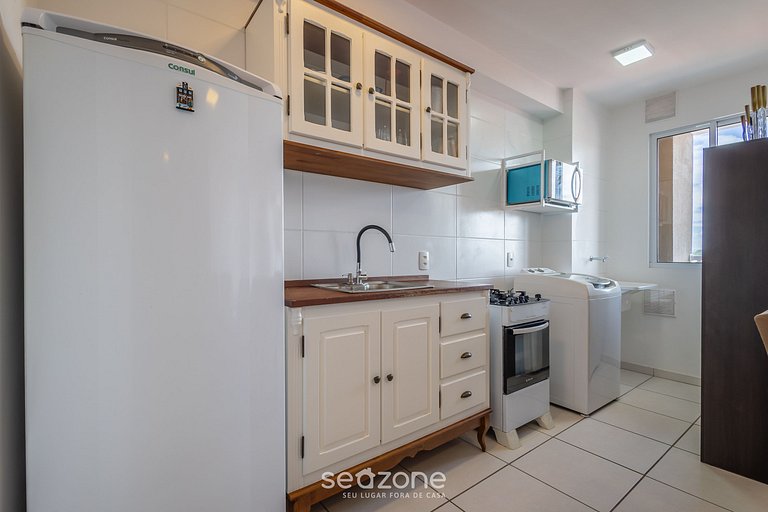 Apto c/ vista al mar y balcón gourmet VAC0503