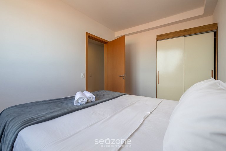 Apto c/ vista al mar y balcón gourmet VAC0503