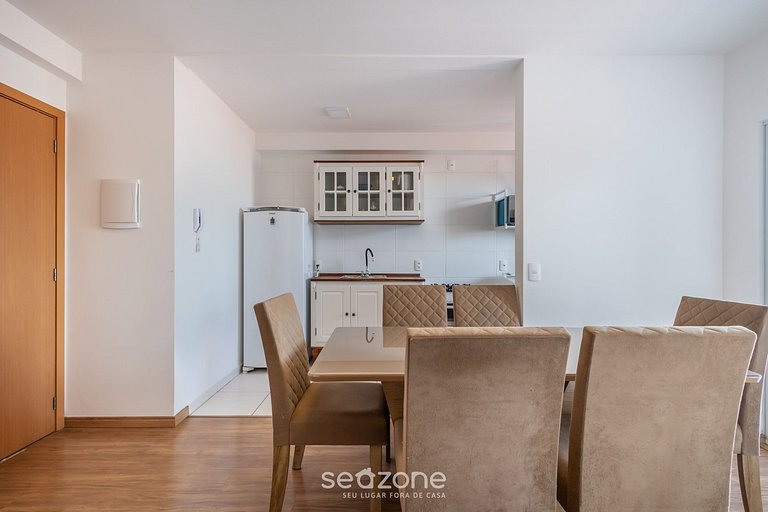 Apto c/ vista al mar y balcón gourmet VAC0503