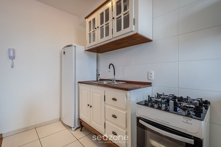 Apto c/ vista al mar y balcón gourmet VAC0503