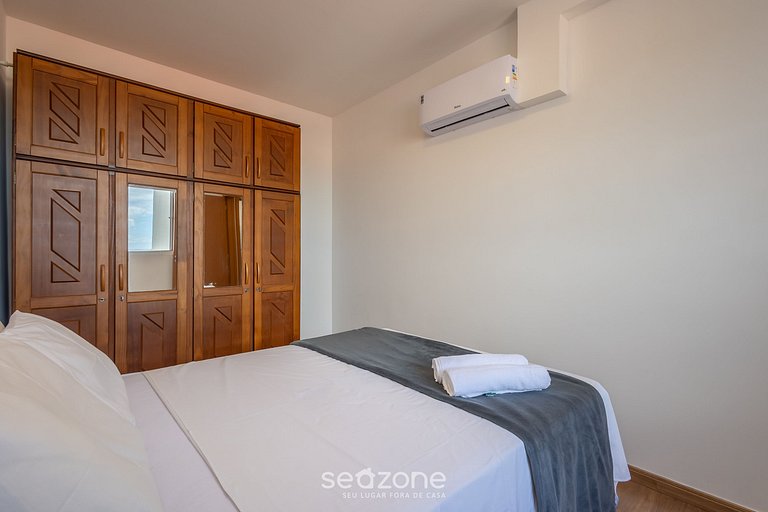 Apto c/ vista al mar y balcón gourmet VAC0503