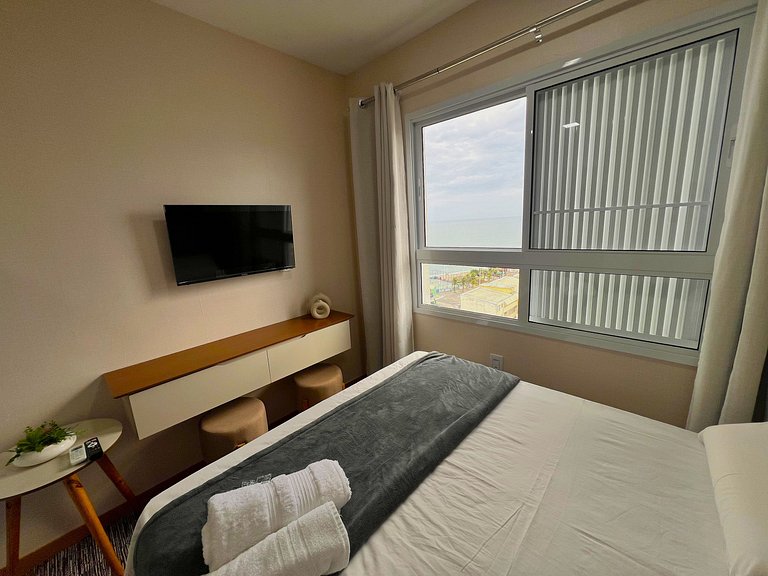 Studio c/ vista mar a 160m da orla - SAA0922