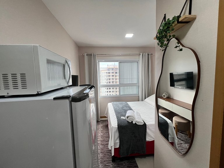 Studio c/ vista mar a 160m da orla - SAA0922