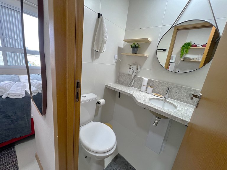 Studio c/ vista mar a 160m da orla - SAA0922