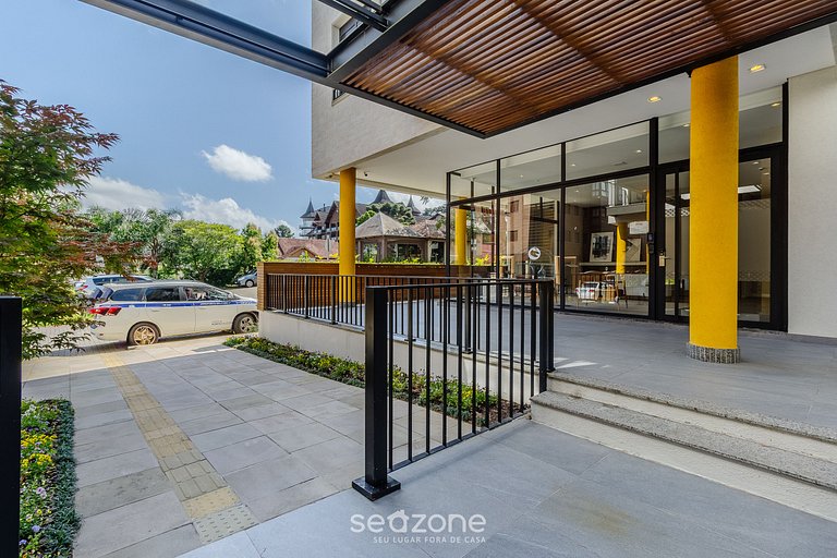 Apto sofisticado en el Centro de Gramado CBG0204