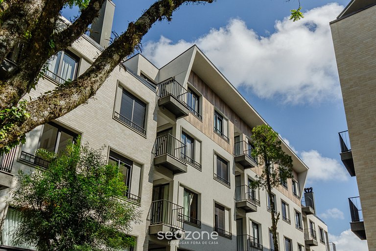 Acogedor apt en el centro de Gramado CBG0302