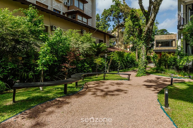 Acomodações modernas e completas no centro turístico de Gram