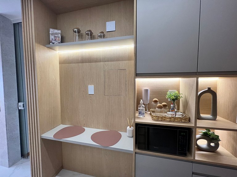 Apto em Cond. c/ Piscina a 750 m da Praia SMT1119