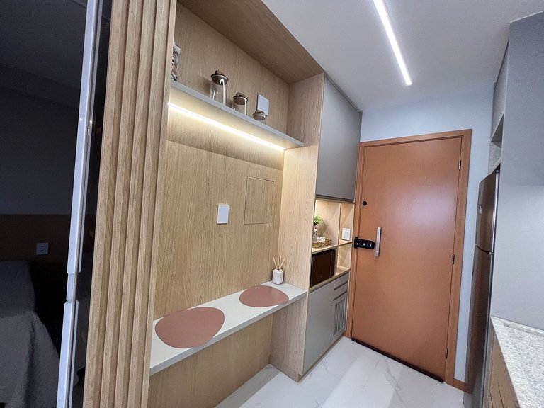 Apto em Cond. c/ Piscina a 750 m da Praia SMT1119