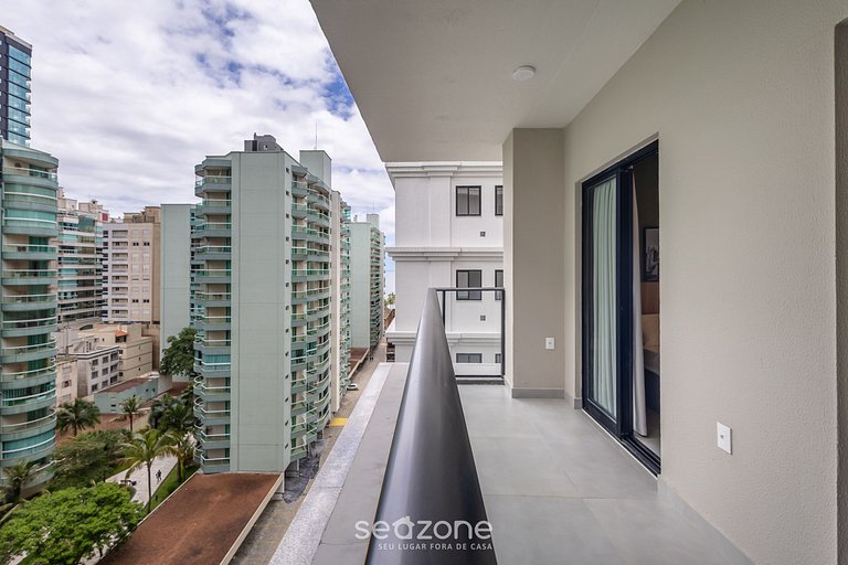 Apto em cond c/ piscina a 220 m do Praia FFS0804