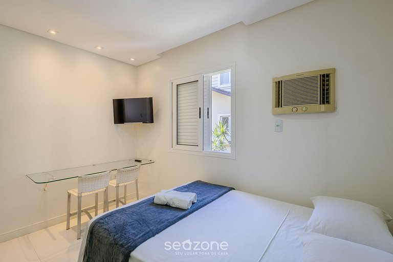 Hermoso apto a 450 m de Lagoa da Conceição CRM0201