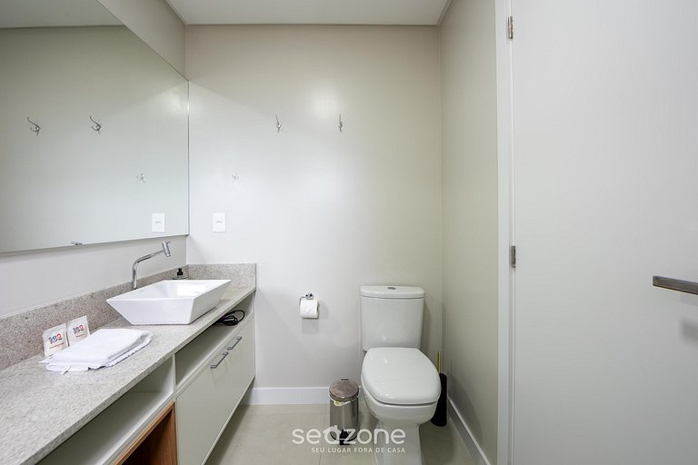 Apto c/ Churrasqueira a 500m da Praia TDF0302