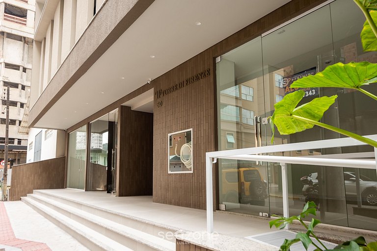 Apto c/ Churrasqueira a 500m da Praia TDF0302