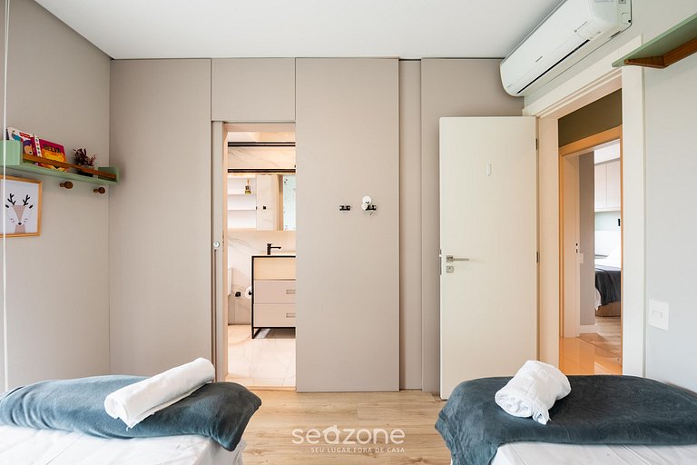 Apto c/ parrilla y terraza, 230 m del Mar EPD0202