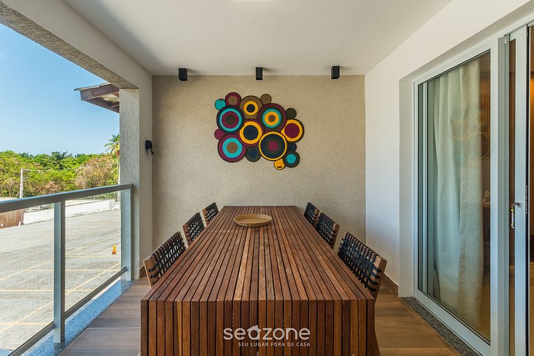 Apto com churrasqueira em cond. c/ Piscina ITF0025