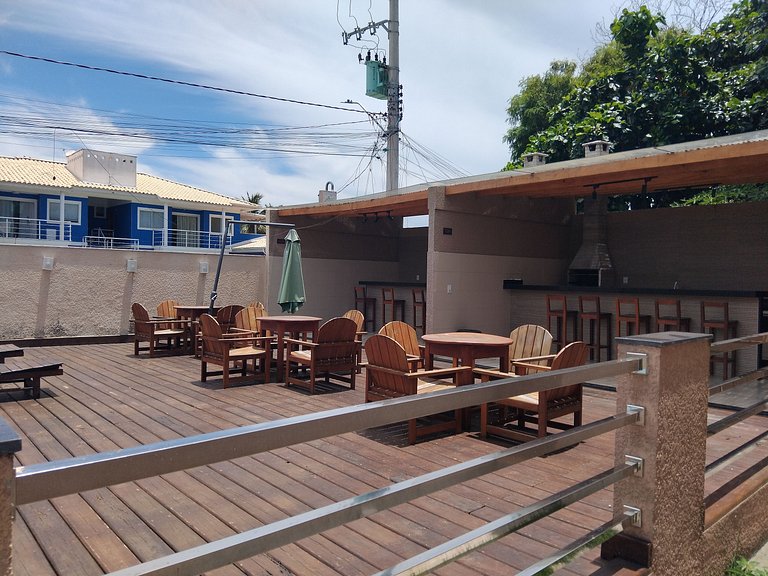 Casa em Cond. c/ Piscina e Churrasq. BME0001