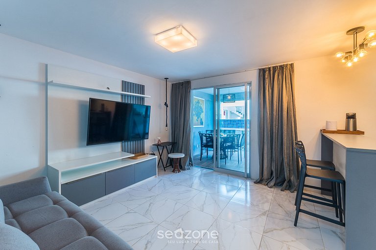 Apto c/ Churrasq. em Condo c/ Piscina ITF0006