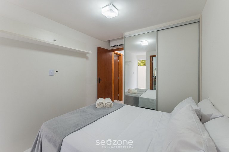 Apto c/ Parrilla en Cond. c/ Piscina ITF0006