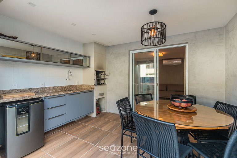 Apto c/ Parrilla en Cond. c/ Piscina ITF0006