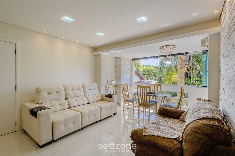 Hermoso apto a 450 m de Lagoa da Conceição CRM0201