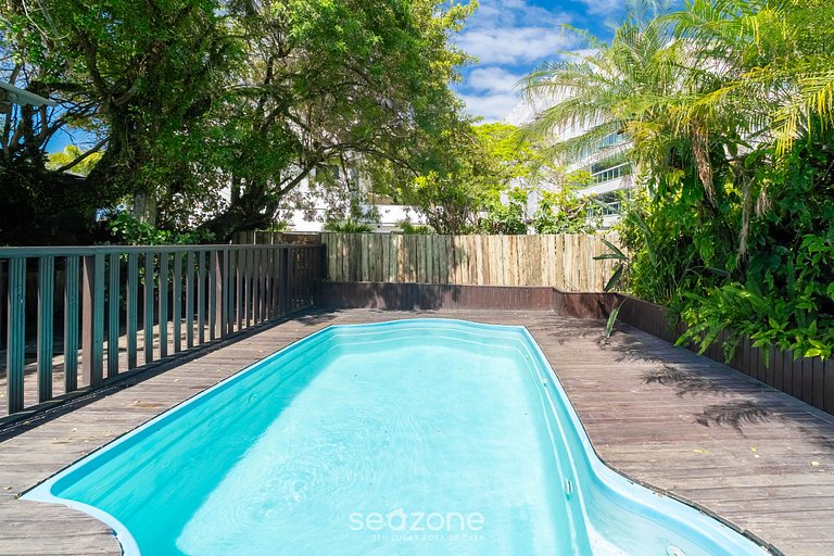 Apartamento en Jurerê espectacular vista mar JBM202 Seazone