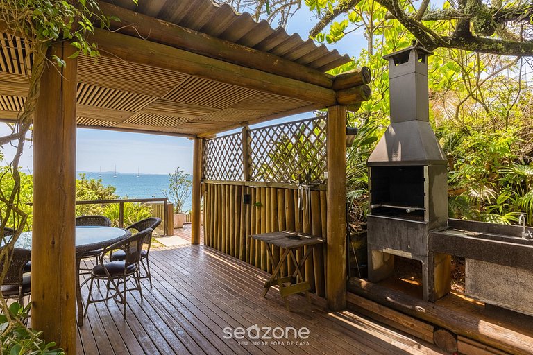 Apto pé na areia em Jurerê JBM201