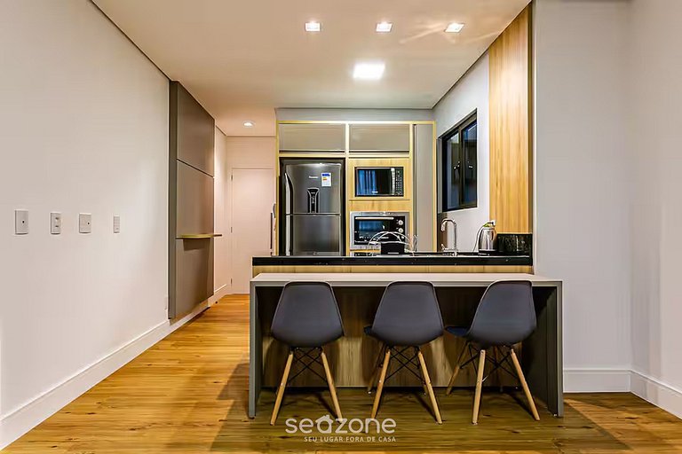 Estudio equipado a 1,2 km de la UFSC - SSG0424