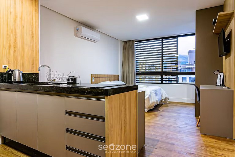 Estúdio completo a 1,2 km da UFSC - SSG0424