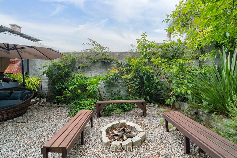 Loft novo com varanda Garden e jardim NDE0001