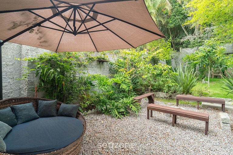 Loft novo com varanda Garden e jardim NDE0001