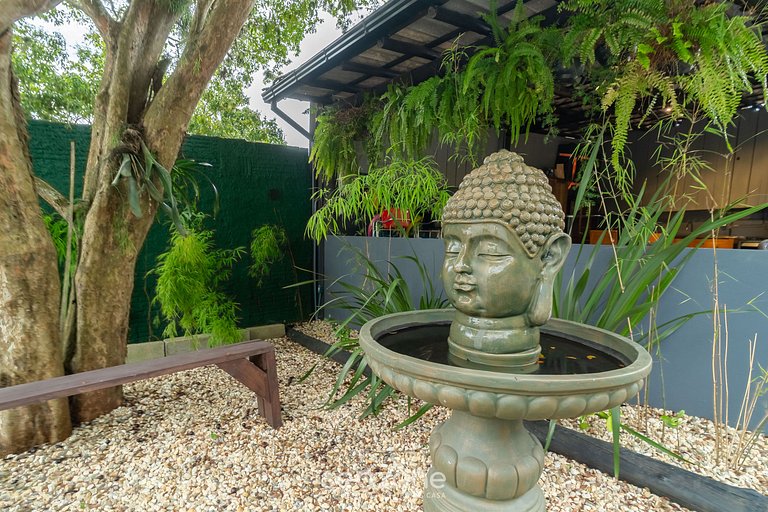 Loft novo com varanda Garden e jardim NDE0001