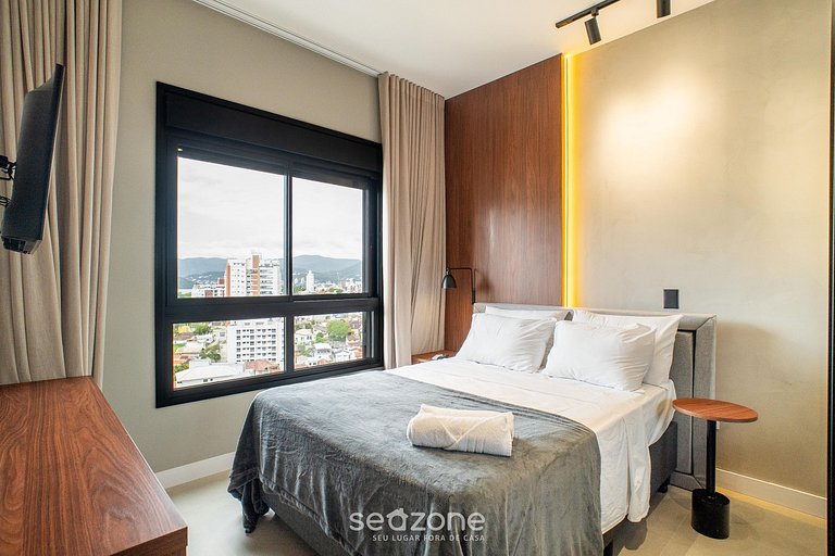 Depto. c/ balcón y parrilla, 350 m del mar VPD0701