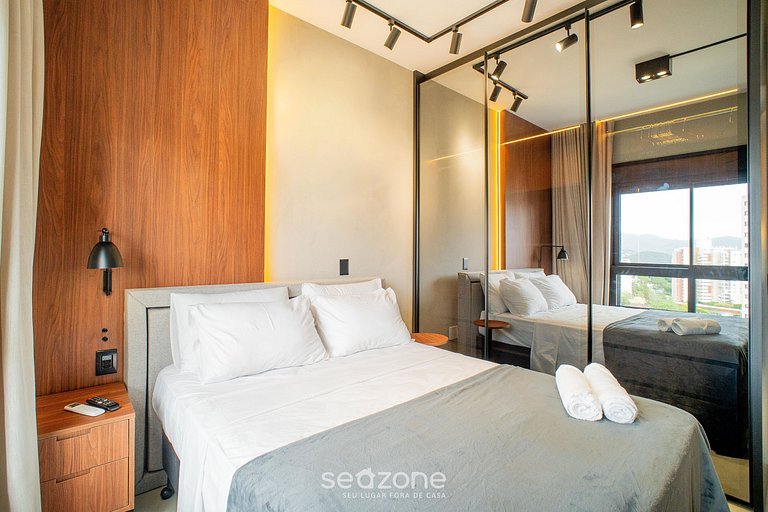 Depto. c/ balcón y parrilla, 350 m del mar VPD0701