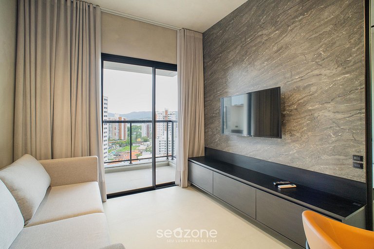 Depto. c/ balcón y parrilla, 350 m del mar VPD0701